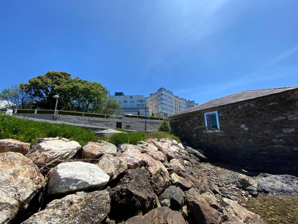 Apartamento Con Vistas Al Mar Y La Montana Santa Marta de Ortigueira Eksteriør bilde